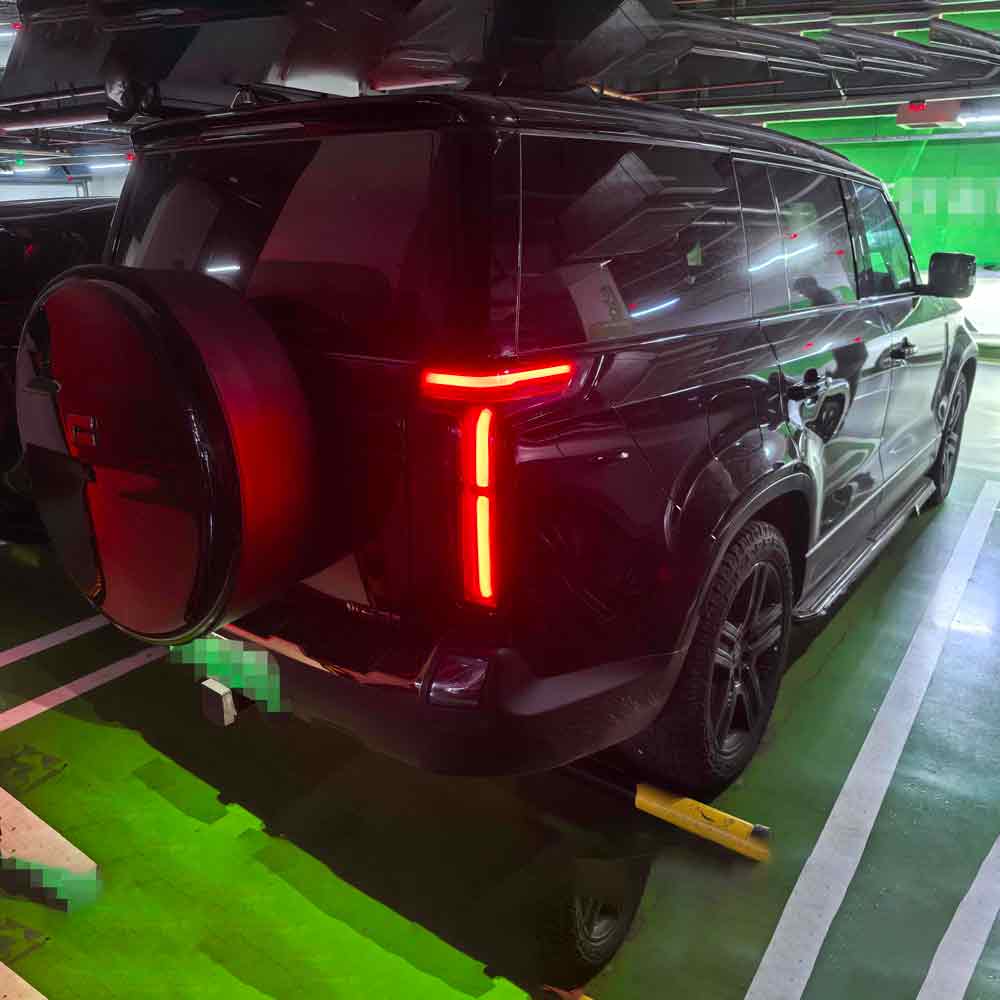 Черная модель JISHI 01 2024 года выпуска, 6-местная, с пробегом 61 200 км