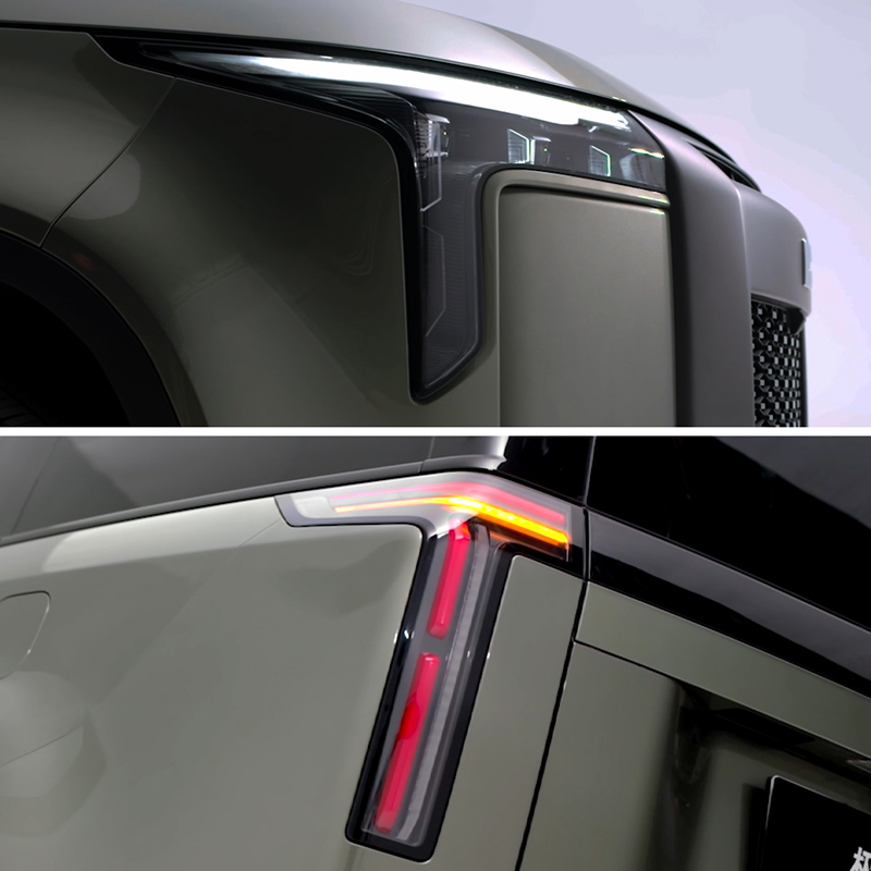 Новый Jishi 01 ROX 01 2024 Full-size 7-seater Long Range