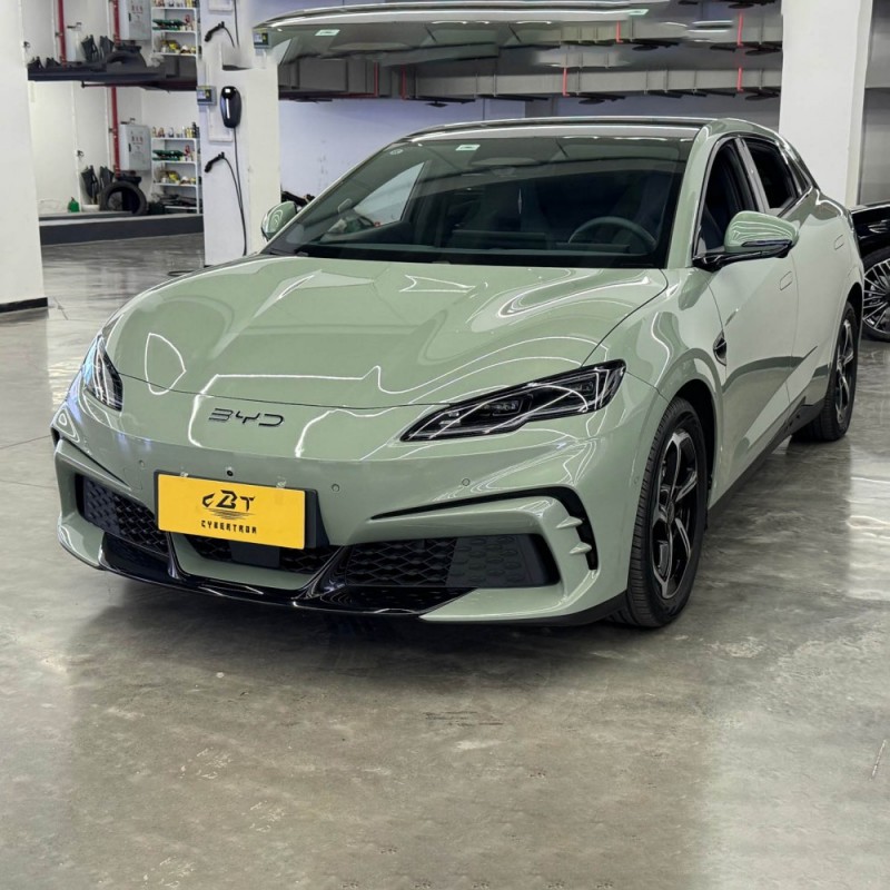 Seal 06GT, модель 2025, версия интеллектуального вождения 605 «Жаркая волна» Полностью электрический универсал-купе, заднеприводной спортивный автомобиль, подержанный высокотехнологичный спортивный транспорт