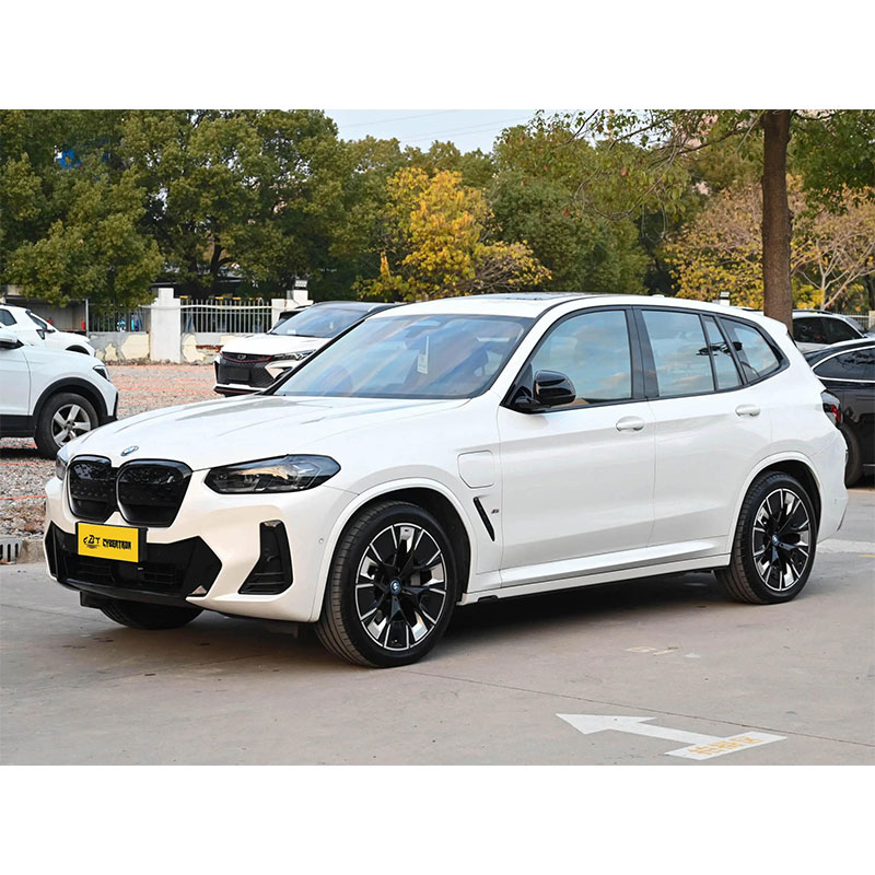 BMW iX3 2022 Pioneer Edition, полностью электрический внедорожник, роскошные и спортивные ощущения от вождения, подержанный немецкий электромобиль в состоянии, близком к новому.