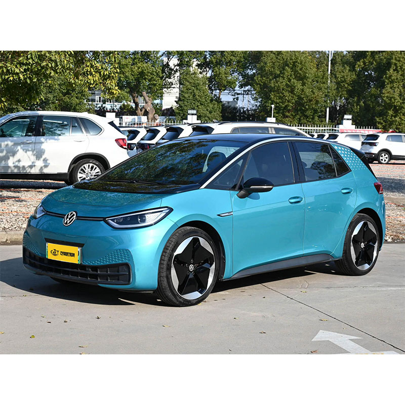 Volkswagen ID.3 2021 Pro Intelligent Edition, полностью электрический кроссовер, динамичный и интеллектуальный, подержанный автомобиль премиум-класса для городских поездок.