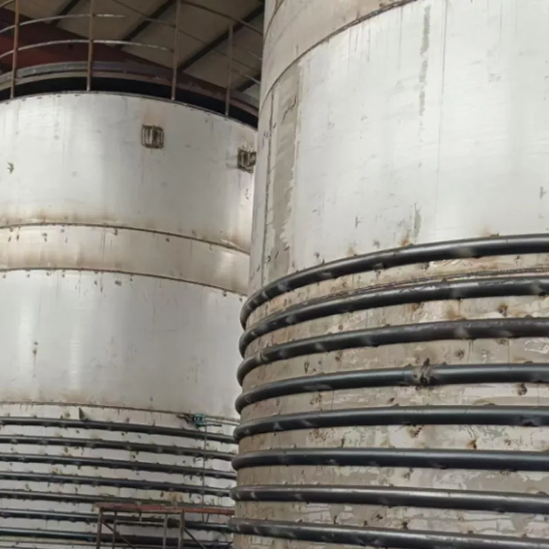 Внешний полутрубчатый резервуар из нержавеющей стали