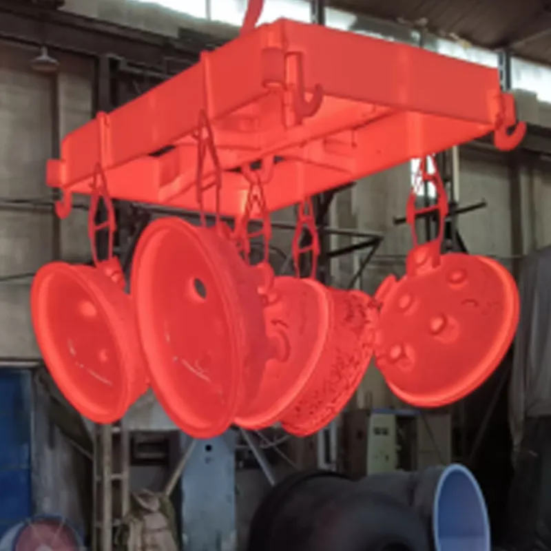 Обжиг эмали крышки реактора