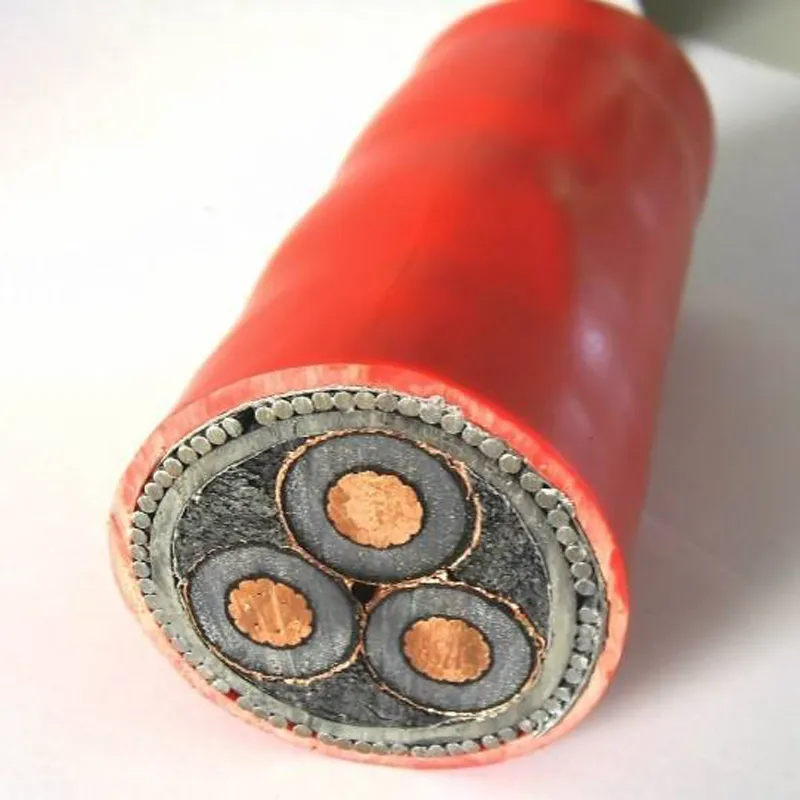 Силовой кабель со стальной проволочной броней