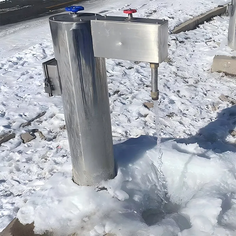Электротермическая водоразборная колонка для плавления льда