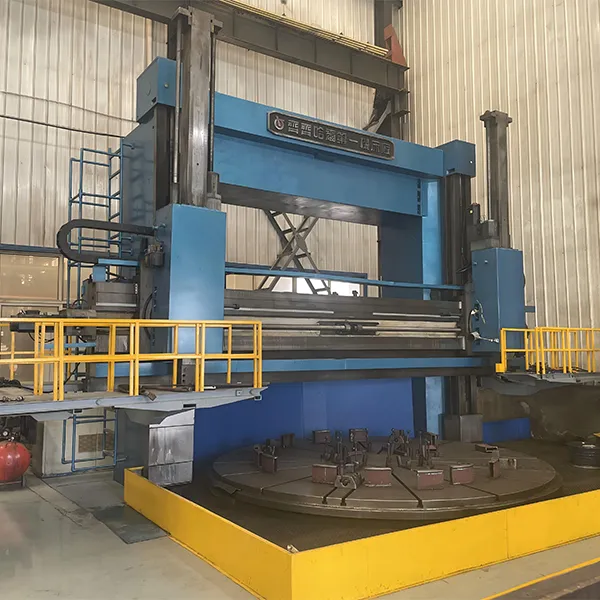 Вертикальный токарный станок с ЧПУ с двумя колоннами