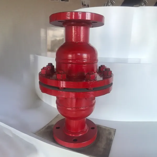 Огнепреградитель для сосуда под давлением