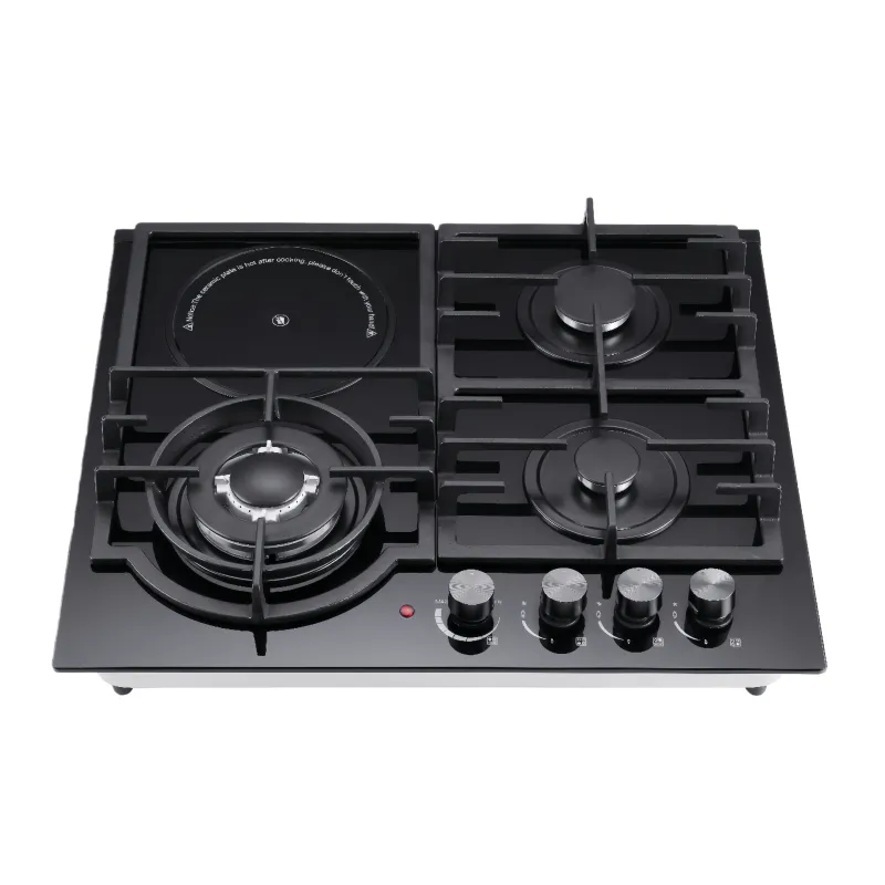 Электрическая газовая варочная панель с керамической поверхностью – KN604009GBDC – Кухонное приготовление пищи