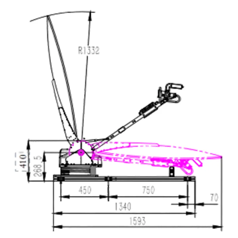 1,2 м автомобильная станция спутниковой связи с наведением на стоянке