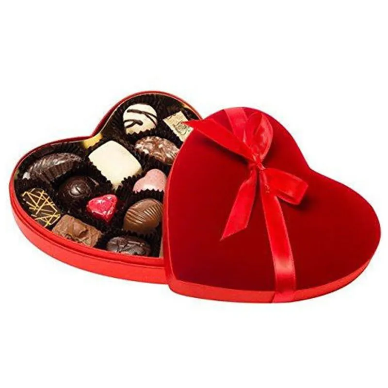 Решение по упаковке шоколадных подарочных коробок в форме сердца