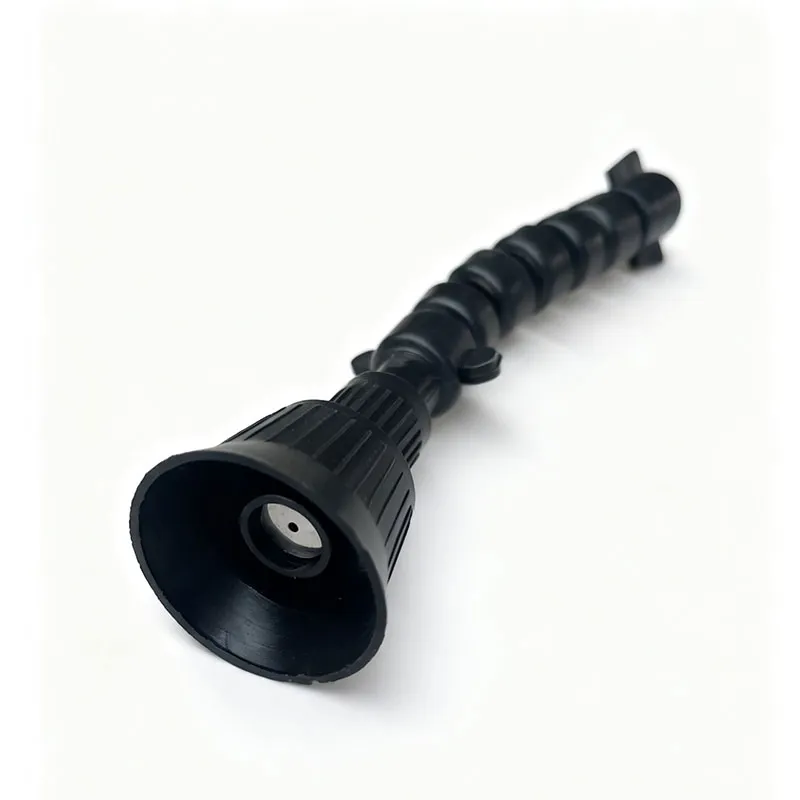 PT-105 Пластиковая регулируемая изогнутая односопловая распылительная насадка