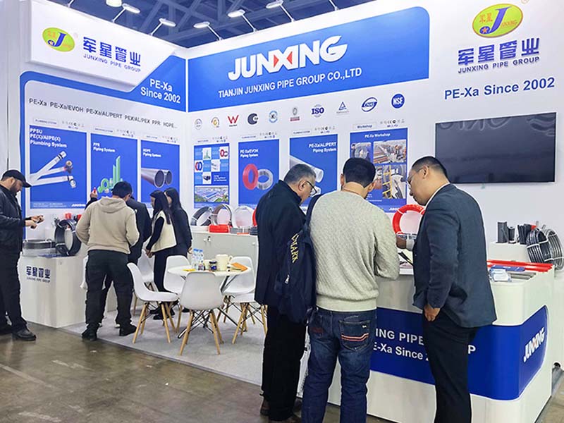 Компания Junxing pipe industry уже десять лет подряд представляет свою продукцию на российской выставке систем кондиционирования воздуха. (3)