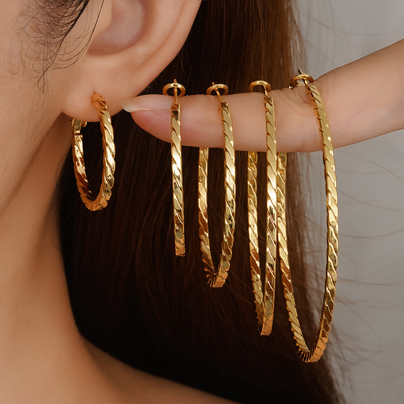 Серьги-кольца