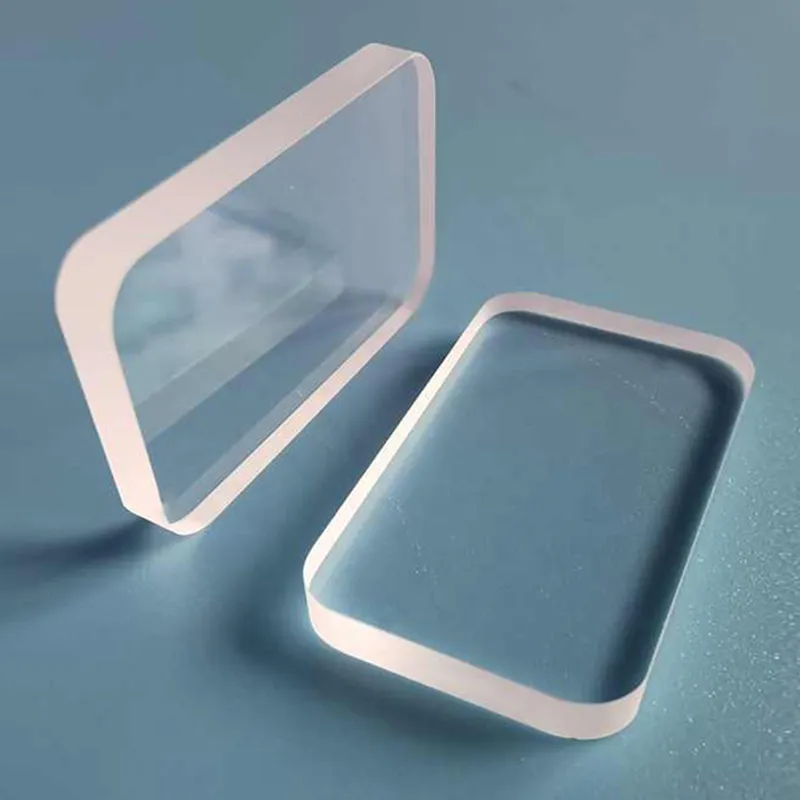 Прямоугольные окна из плавленого кварца с круглыми углами