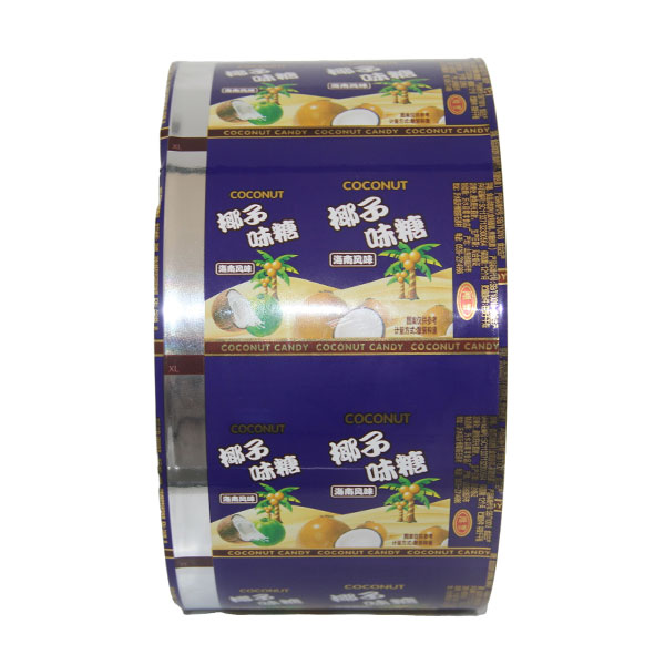 Рулонная пленка для упаковки продуктов питания и закусок