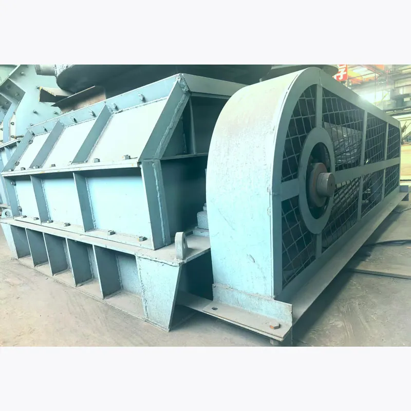 Двухвалковая зубчатая классифицирующая дробилка с новым профилем зубьев