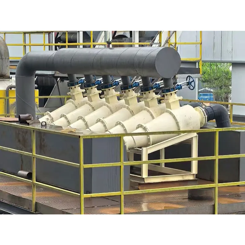 Износостойкие сгустительно-классифицирующие гидроциклоны (блоки) серии NT(N)X