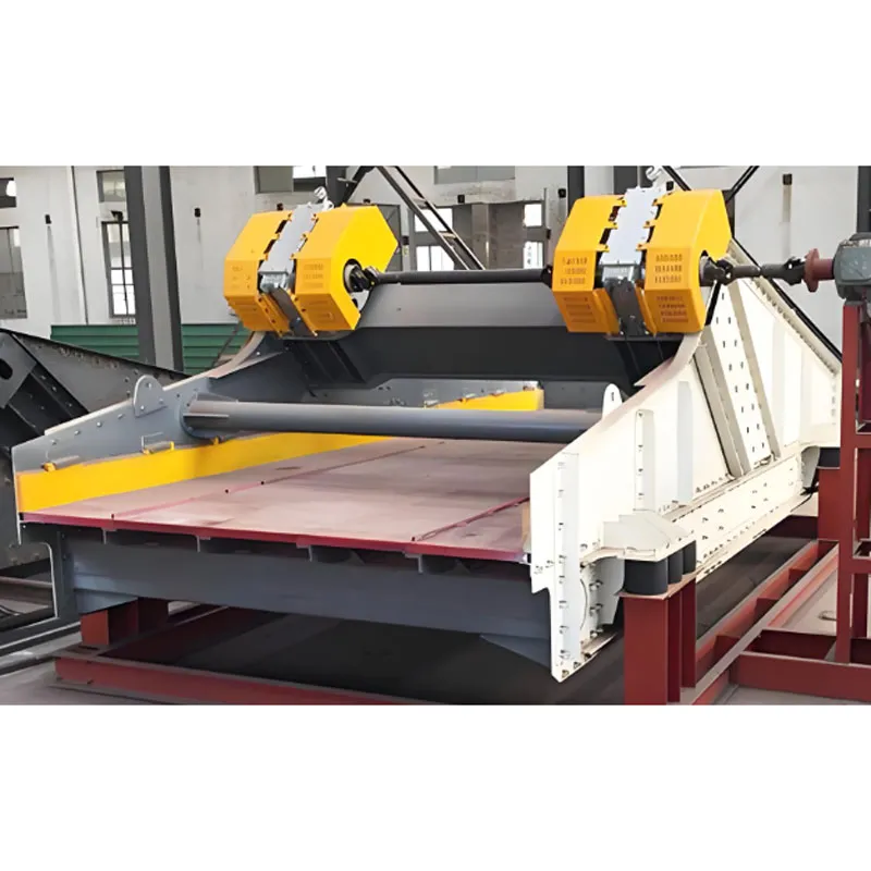 Линейное вибрационное сито типа DZK