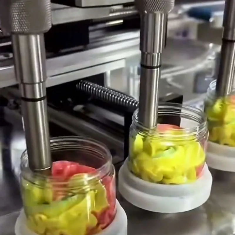 Многоцветная спиральная фасовочная машина