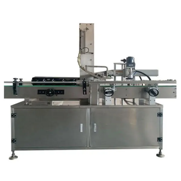 Автоматическая машина для подачи, навешивания и предварительного закручивания крышек