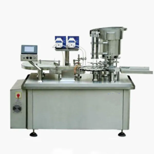 Машина для розлива лиофилизированного порошка антибиотиков во флаконы с полной укупоркой