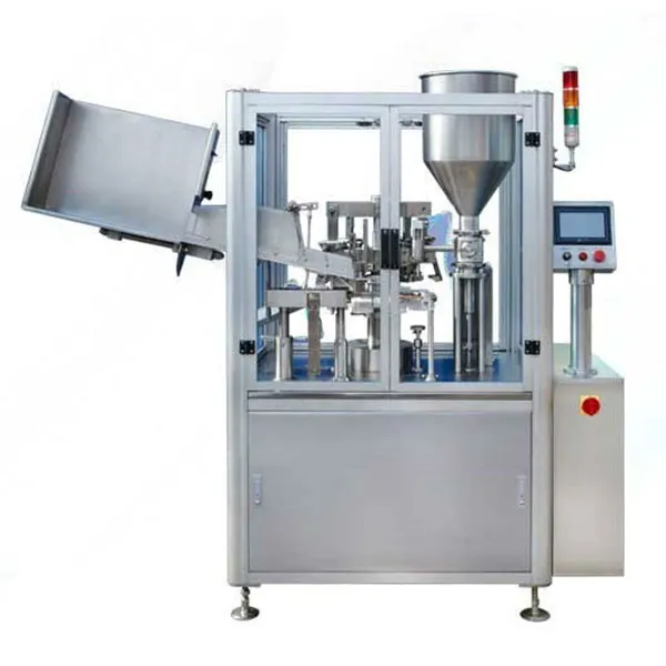 Полностью автоматическая машина для наполнения и запайки туб