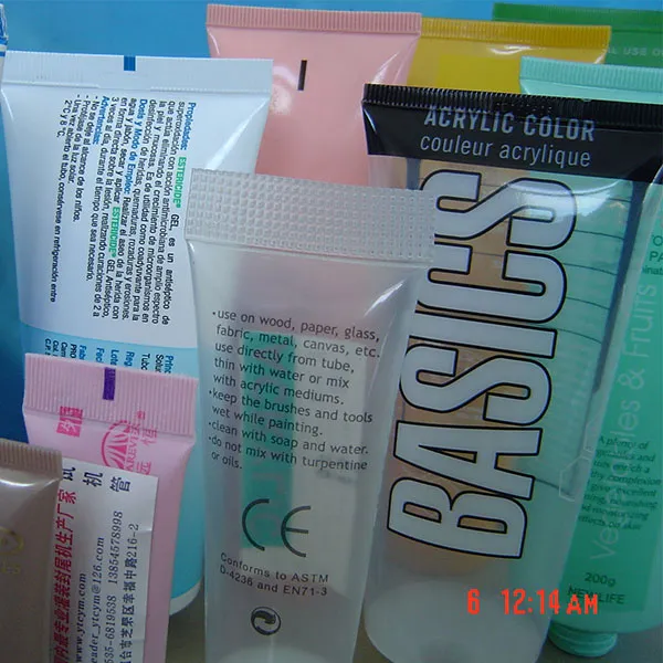 Полностью автоматическая машина для наполнения и запайки туб