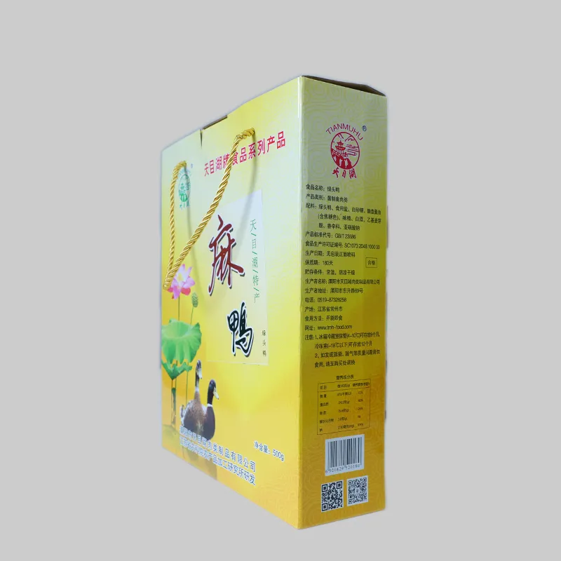 Утка в соусе Восемь сокровищ