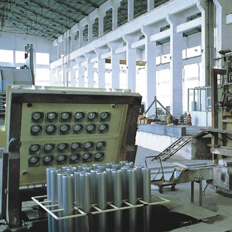 Оборудование для горизонтального литья алюминиевых прутков