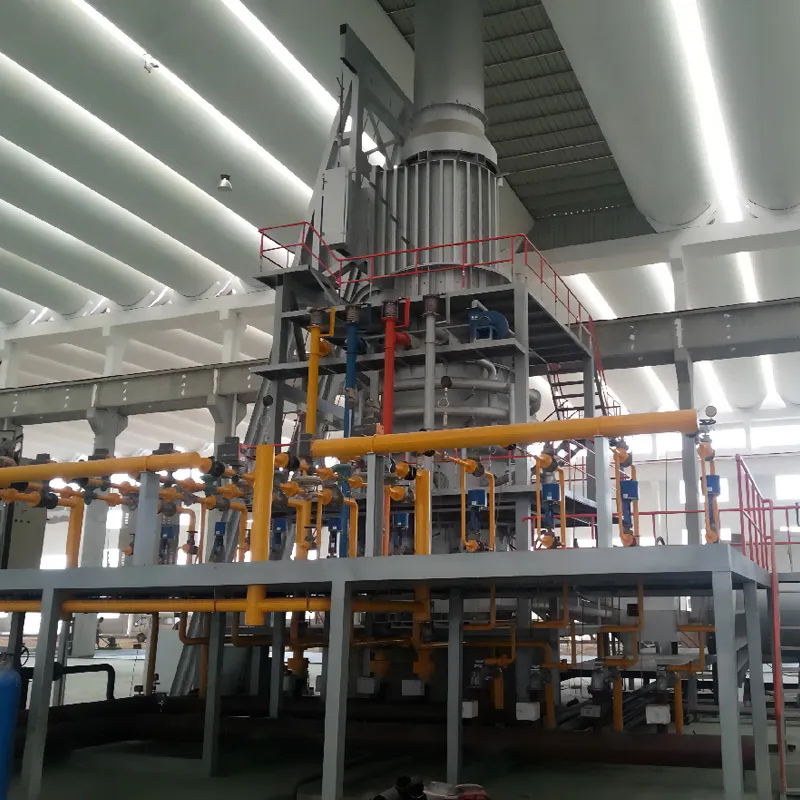 Вертикальная высокоэффективная печь для плавки меди и система предварительного смешанного горения