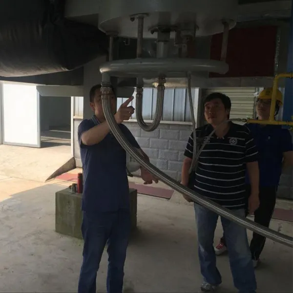 Руководители компании Sinopec Luoyang Engineering Co., Ltd. посетили компанию Zhongding Thermal Engineering для получения консультаций