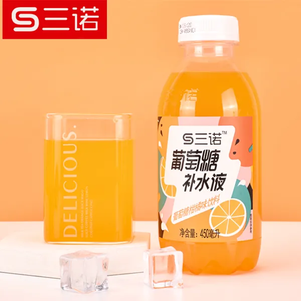 Глюкозный регидратационный напиток со вкусом мандарина, 450 мл