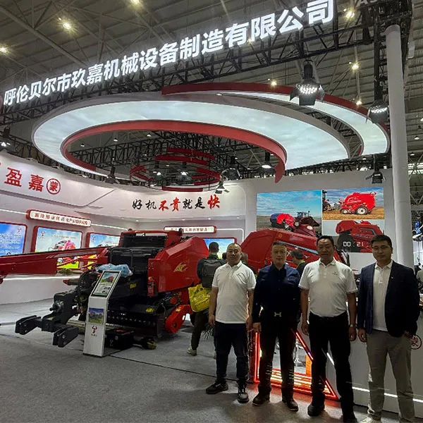 Цзюцзя Механизм блистает на международной выставке сельскохозяйственной техники в Ухане