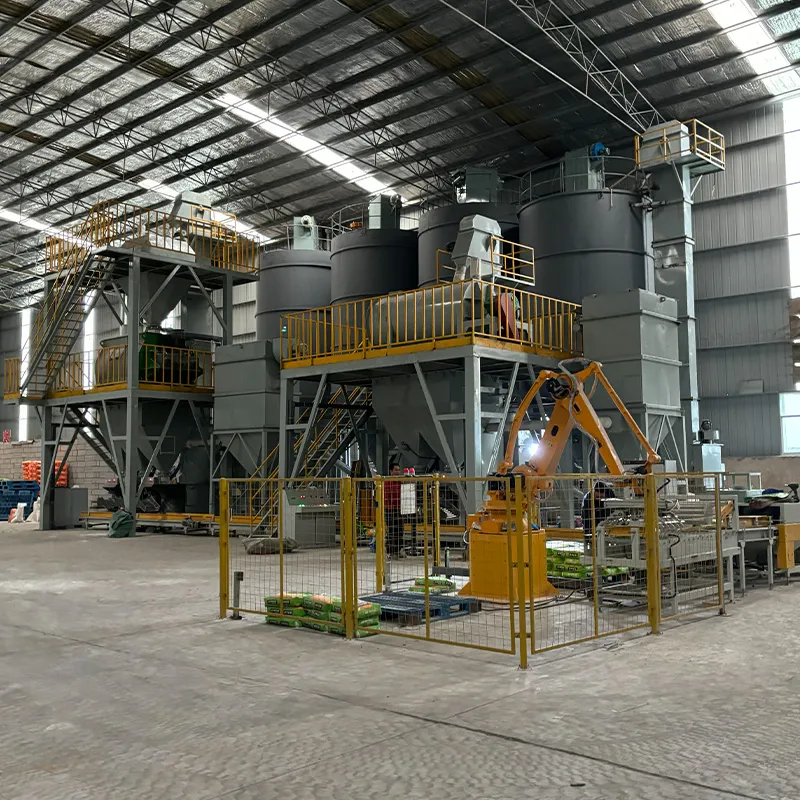 Автоматизированная линия по производству сухих строительных смесей