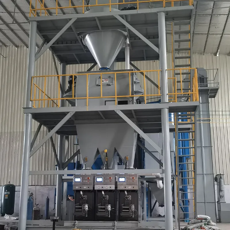 Автоматизированная линия по производству сухих строительных смесей