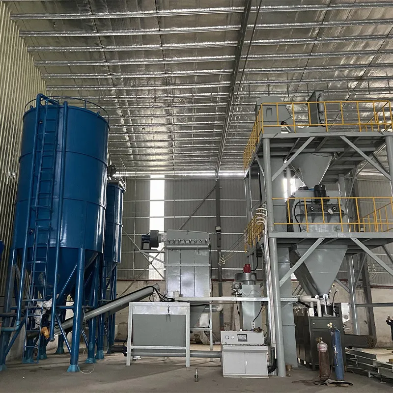 Автоматизированная линия по производству сухих строительных смесей