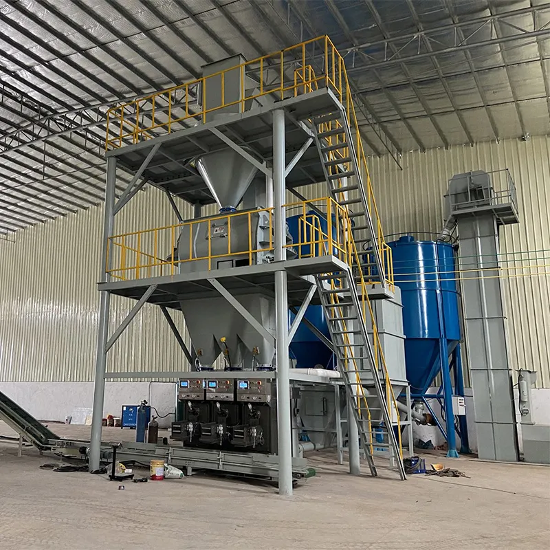 Автоматизированная линия по производству сухих строительных смесей