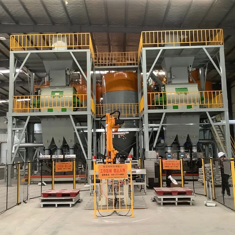 Автоматизированная линия по производству сухих строительных смесей