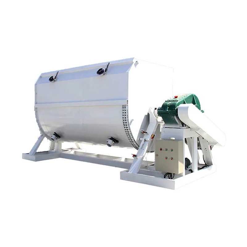 Автоматический опрокидывающийся ленточный смеситель