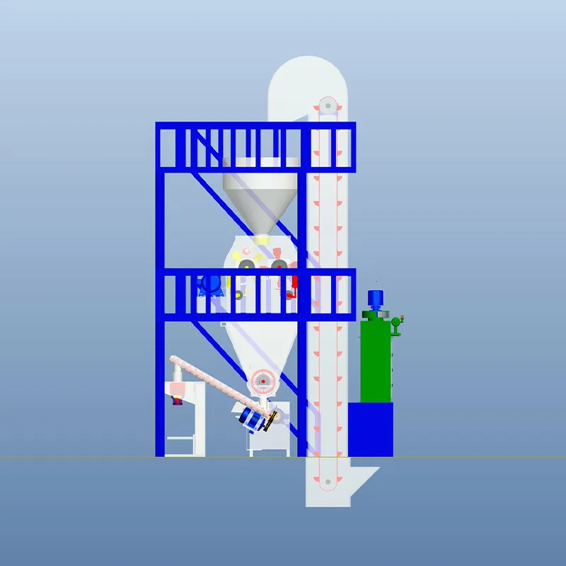 Базовая линия по производству сухих строительных смесей