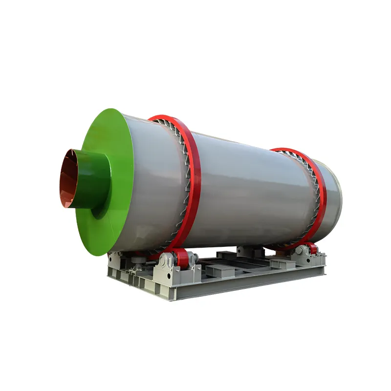 Барабанная сушилка для искусственного песка производительностью 30 тонн