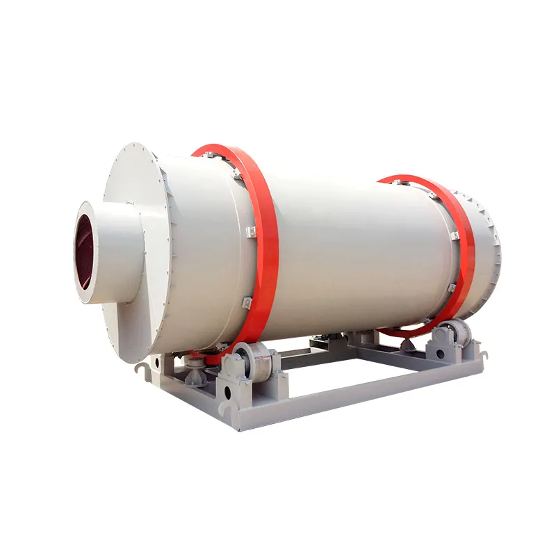 Барабанная сушилка для речного песка производительностью 20 тонн
