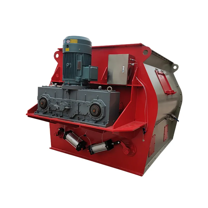 Двухвальный гравитационный смеситель