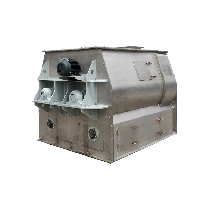 Двухвальный гравитационный смеситель из нержавеющей стали