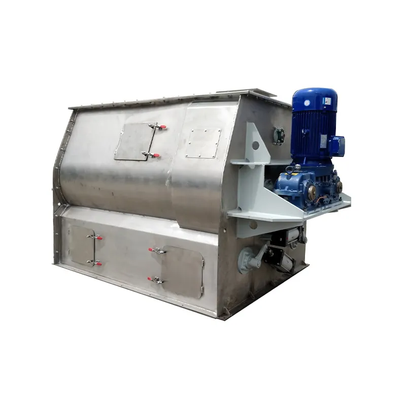 Двухвальный гравитационный смеситель из нержавеющей стали