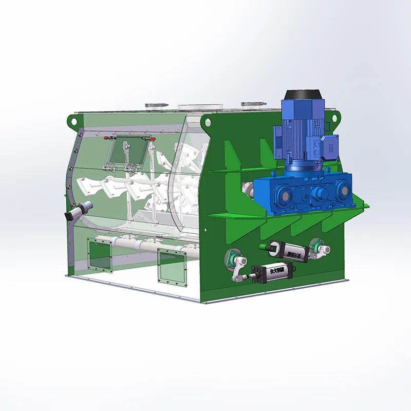 Двухвальный гравитационный смеситель из нержавеющей стали