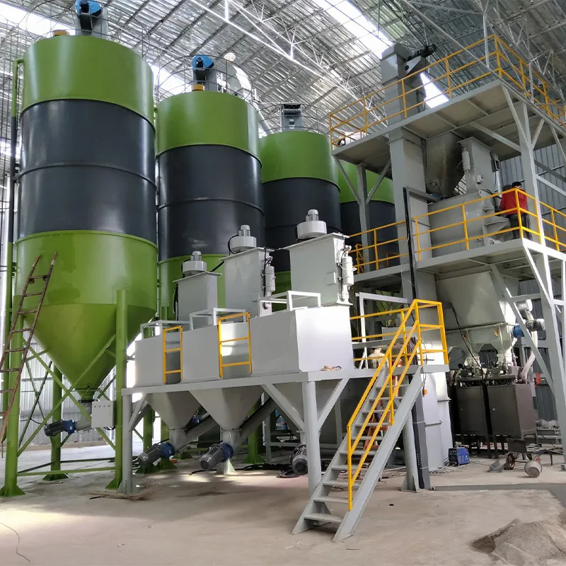 Линия по производству гипсовых строительных смесей