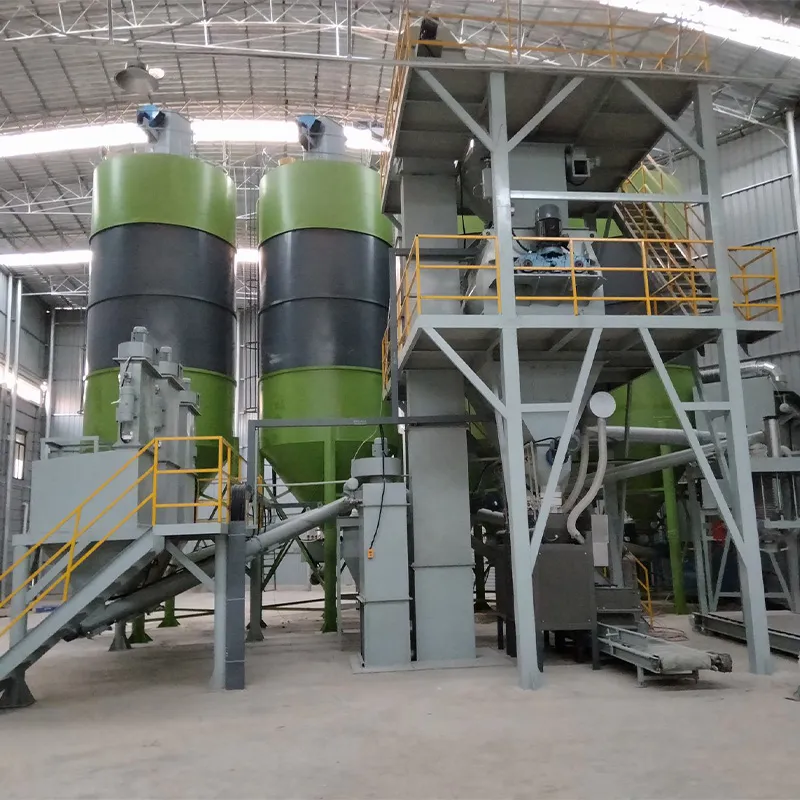 Линия по производству гипсовых строительных смесей