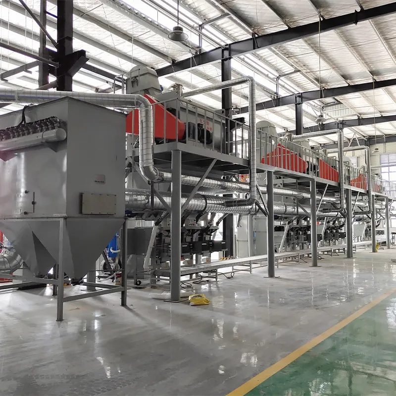 Линия по производству гипсовых строительных смесей