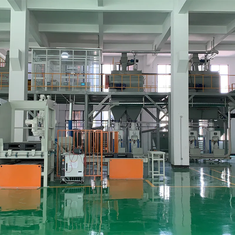 Линия по производству затирочных материалов